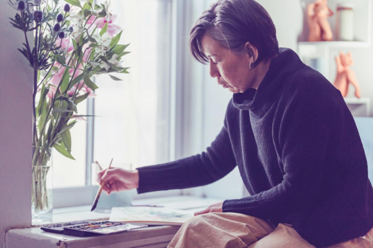 Колірна палітра та художні матеріали для навчання